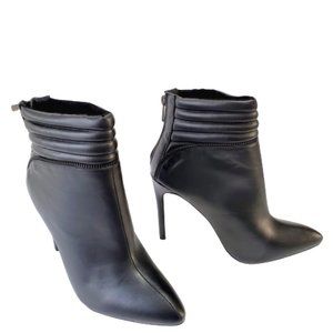 Women's Fahrenheit High Heel Ankle Booties Zip Bac